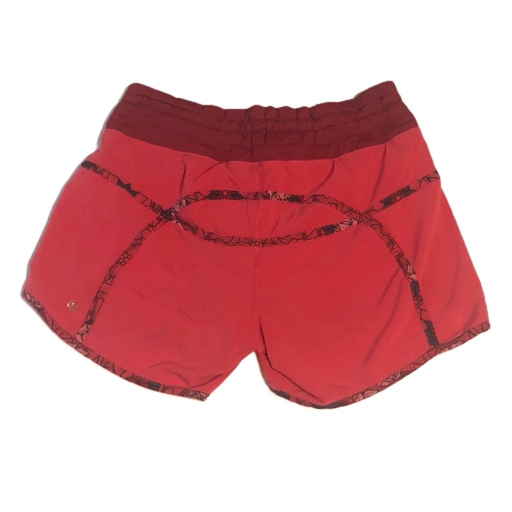Lululemon Tracker Short Boom Juice Prisma Multi Guava Lava Cranberry Size 4 - Picture 2 of 6